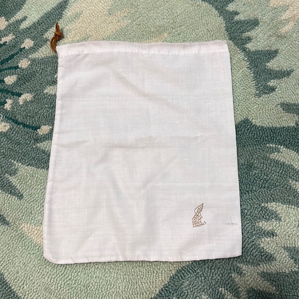 11x12.75” Ancient Greek Sandals Dust Bag